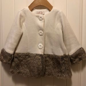 the chicest coat for your little lady!